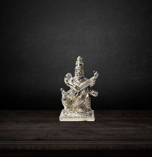 Pure Silver Saraswati Idol 31g